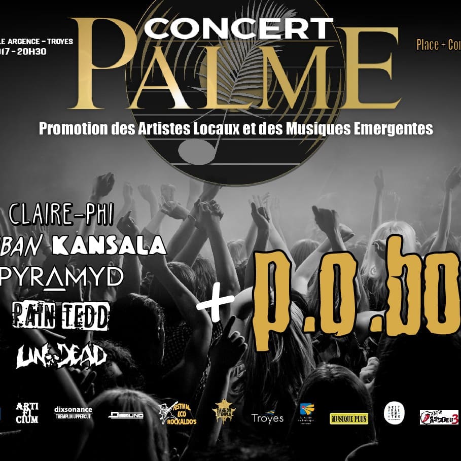Concert Palme 2017 avec P.O. Box
