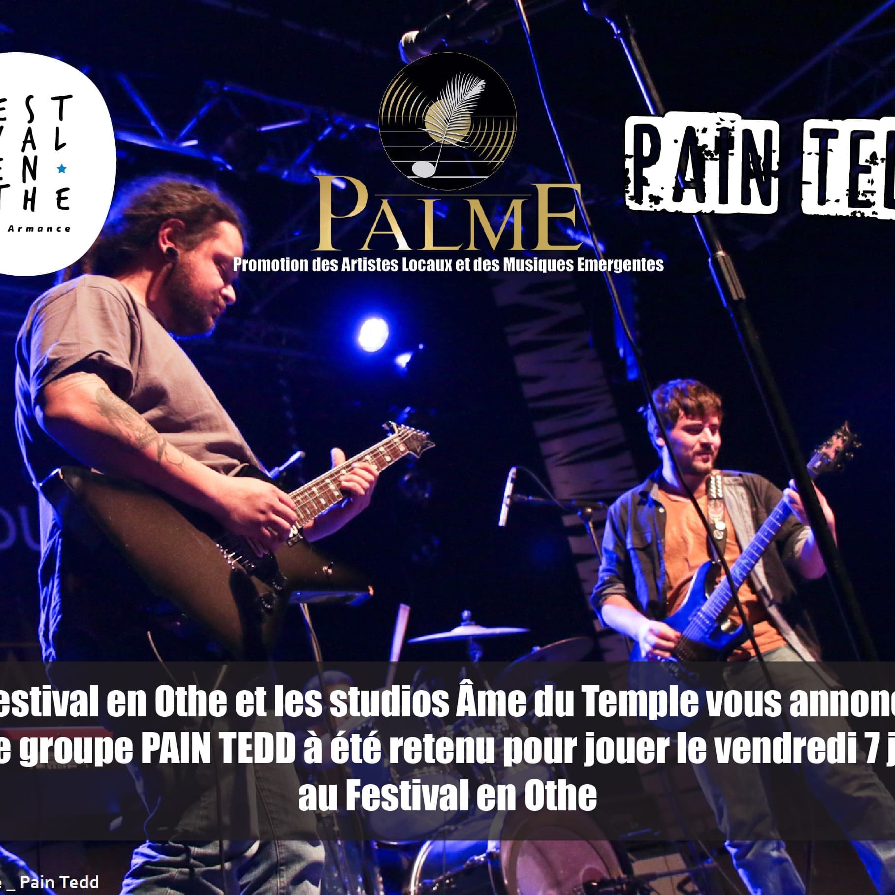 Pain Tedd au Festival En Othe 2017